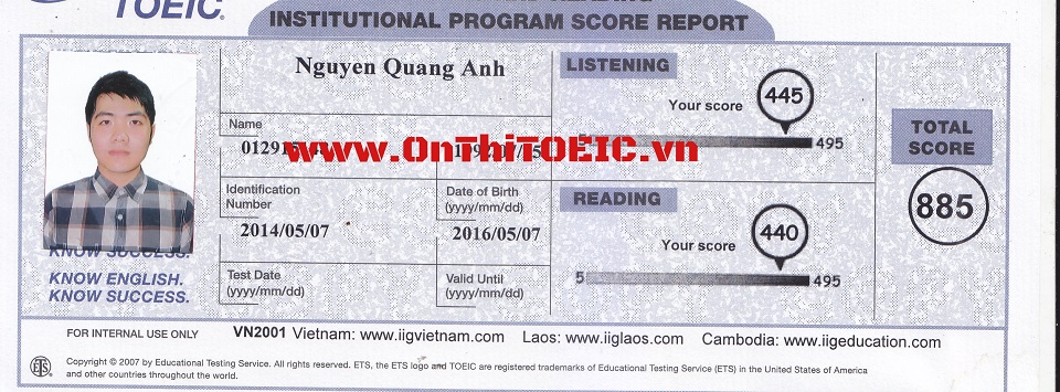 885 Nguyen Quang Anh 885